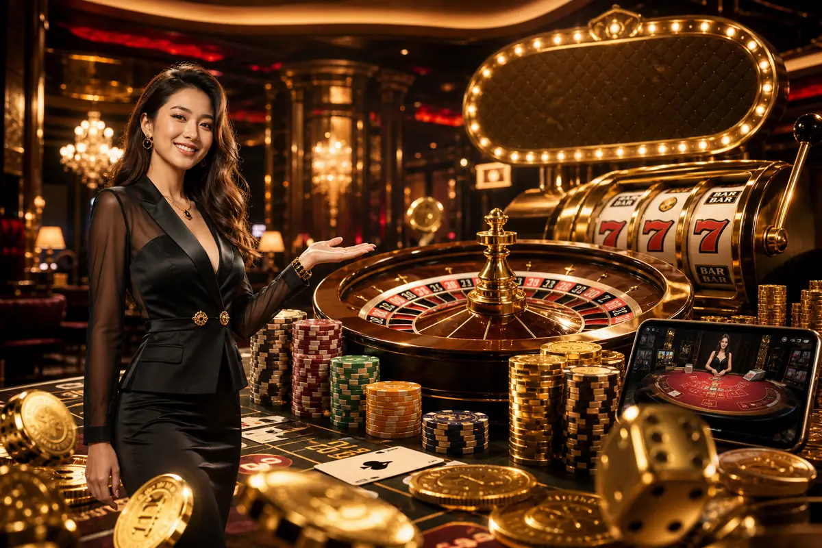 spingo88 live casino baccarat dealer langsung
